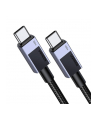 Kabel przewód USB Typ-C do Typ-C 50cm Ugreen 100W PD L512 - szary - nr 2