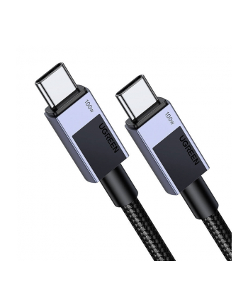 Kabel przewód USB Typ-C do Typ-C 50cm Ugreen 100W PD L512 - szary