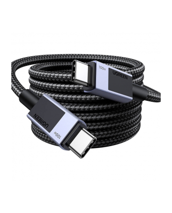 Kabel przewód USB Typ-C do Typ-C 50cm Ugreen 100W PD L512 - szary