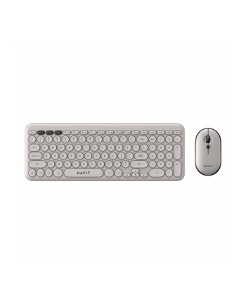 Zestaw klawiatura + mysz Havit KB254GCM Szary