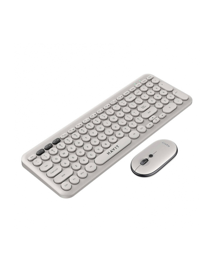 Zestaw klawiatura + mysz Havit KB254GCM Szary główny