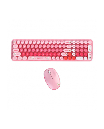 Zestaw klawiatura + mysz Mofii Baby Bear Różow (SMK682M8AGPINK)