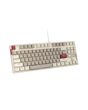 Klawiatura Magegee Mk-star retro Biało-szara (MKSTARWGBROWN) nr 1