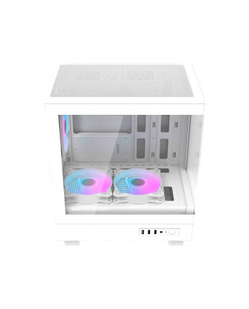Darkflash DB330M + 3 aRGB Minitower Biały (DB330MWHITE)