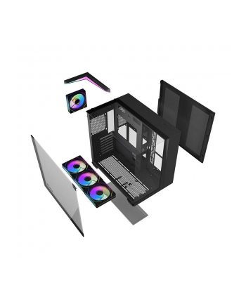 Darkflash TH285 4 Miditower Czarny (TH285BLACK)