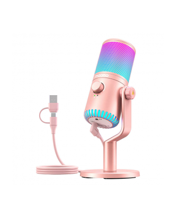 Maono DM30RGB Microphone Pink