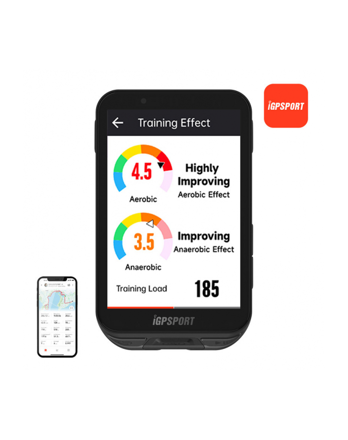 Igpsport Nawigacja Rowerowa Igs800 Black główny