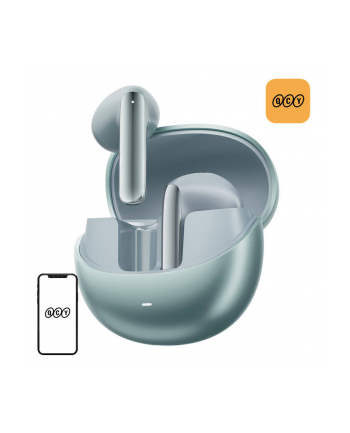 Qcy TWS AilyBuds Pro+ HT10 Pro, ANC zielone (72602)
