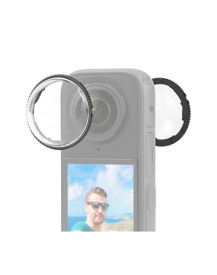 Puluz Osłona obiektywu z poliwęglanu do Insta360 X4 główny