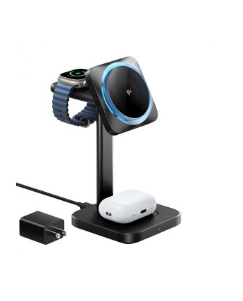 Esr Qi2 Bezprzewodowa Stacja Ładująca 3W1 Do Iphone/Apple Watch/Airpods