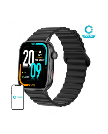 Colmi C8 Max Czarny Z Magnetycznym Paskiem