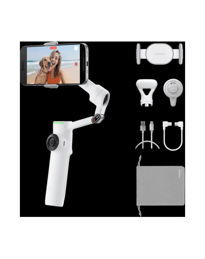 Stabilizator Insta360 Flow 2 Pro Creator Bundle (biały) główny