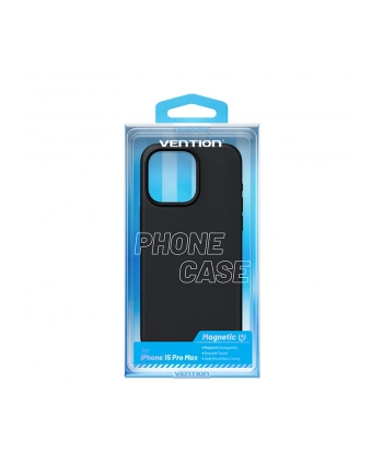 Vention Etui Silikonowe Kufb0 40 Do Iphone 15 Pro Max Czarny