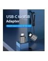 ADAPTER VENTION USB-C [M] TO USB 3.0 [F] OTG GRAY ALUMINUM - nr 6