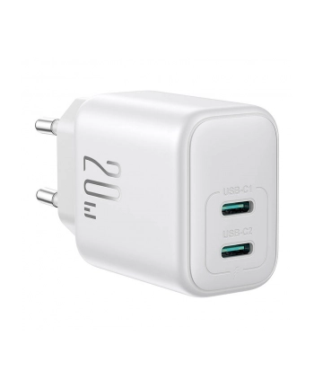 Joyroom Sieciowa 2X Usb C 20W Pd Qc 3 0 Biała nr 2