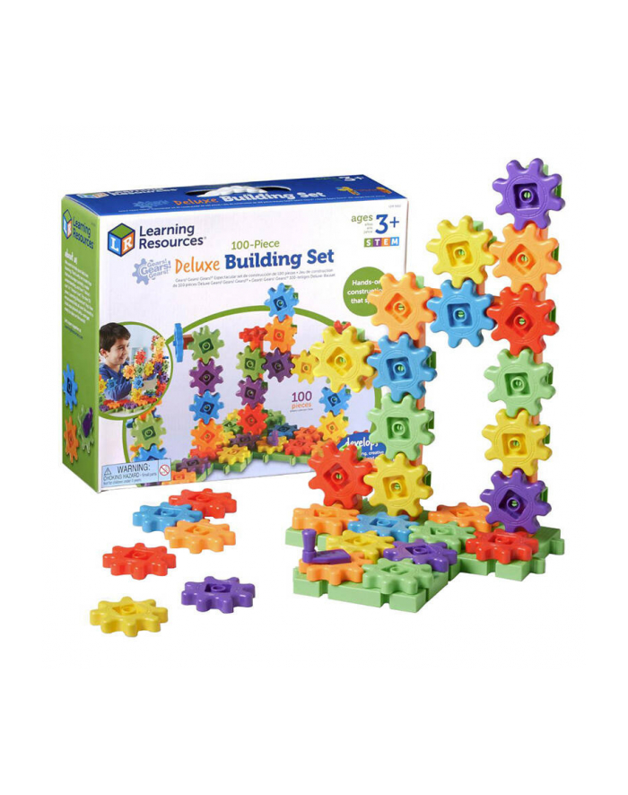 Learning Resources Zestaw Budowlany Koła Zębate Ler 9162 główny