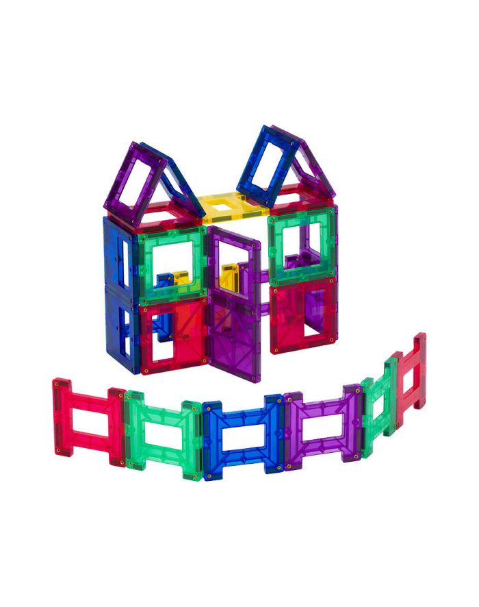 Playmags Klocki Magnetyczne 3D 162 Zestaw 24El. główny