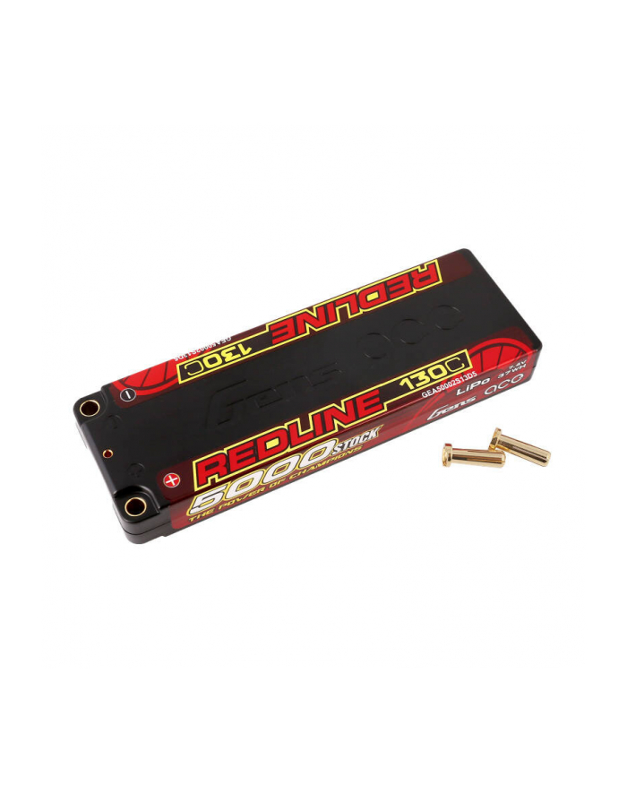 Gens Ace Akumulator Redline Series 5000mAh 7.4V 130C 2S1P HardCase 56# HV Lipo główny