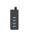 Orico Adapter Hub W5P-100 USB do 4x USB 3.0 (czarny) (W5PU3100BKEPIP) - nr 1