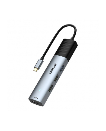 Mokin 5 w 1 USB-C PD 3.0 100W Srebrny (MOUC6005) nr 1