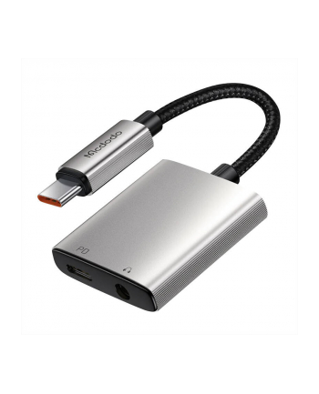 Adapter audio 2w1 USB-C do USB-C + DC 3.5mm Mcdodo CA-5050