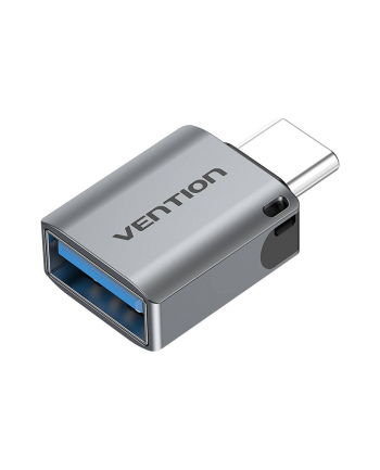 ADAPTER VENTION USB-C [M] TO USB 3.0 [F] OTG GRAY ALUMINUM
