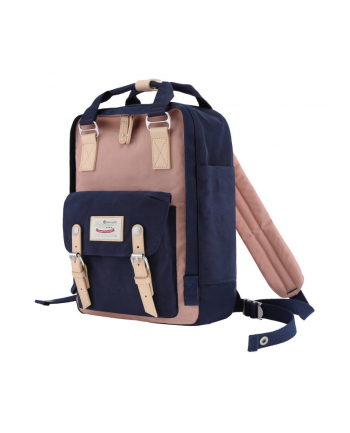 Himawari 188L 14 Laptop Plecak Navy Niebieski And Różowny nr 2
