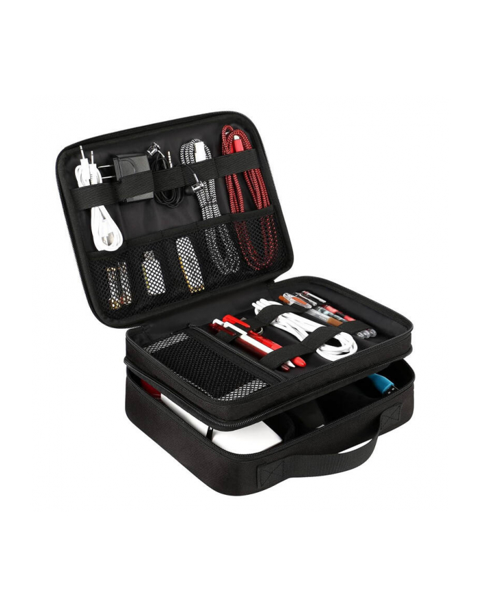 Matein Travel Bag With Organizer For Cables / Electronics M Czarny główny