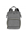 Matein Plecak na laptopa / Torba lunch 15.6'' 1368 Szary USB - nr 1