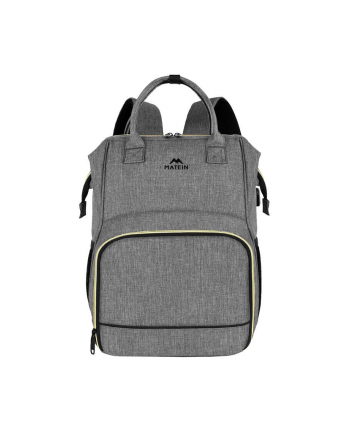 Matein Plecak na laptopa / Torba lunch 15.6'' 1368 Szary USB nr 2