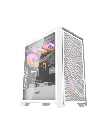 Darkflash DRX70 MESH + 4 wentylatory RGB biała (61680)