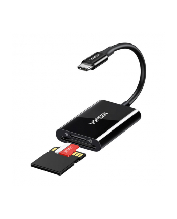 Czytnik kart UGREEN SD / microSD na USB 3.0 / USB Typ-C CM265 (czarny) (35622) nr 2