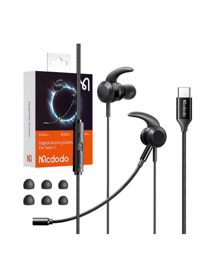 Mcdodo Hp 1340 Usb C Czarne główny