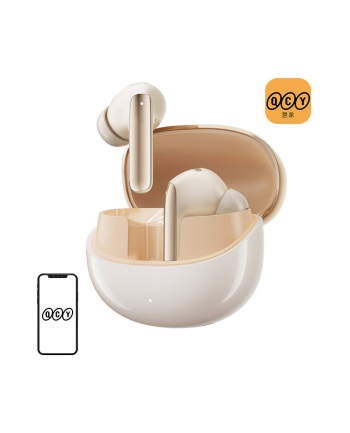 Qcy TWS MeloBuds Pro HT08, ANC złote (69217)