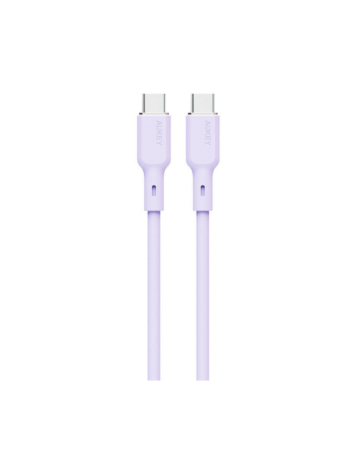 Aukey Kabel USB-C do USB-C CB-SCC102, 100W, 1.8m (lawendowy) główny