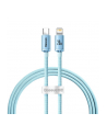 Baseus Crystal Shine Kabel Usb Lightning Do Apple Iphone Ipad Airpods 1.2M 2.4A - nr 1
