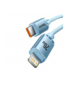 Baseus Crystal Shine Kabel Usb Lightning Do Apple Iphone Ipad Airpods 1.2M 2.4A - nr 2
