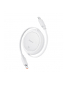 Baseus Kabel USB Free2Pull Mini USB-C do USB-C, 60W, 1, (biały) - nr 1