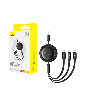 Baseus P10368700111-03 Kabel Szybkiego Ładowania 3 W 1 Usb-A - Microus