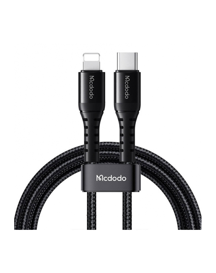Mcdodo Kabel USB-C do lightning CA-5630, 36W, 0.2m (czarny) główny