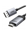 Kabel Displayport męski do HDMI męski Ugreen DP119 4K@60Hz 3m jednokierunkowy (25491) - nr 1