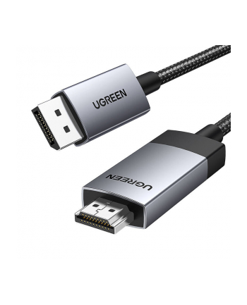 Kabel Displayport męski do HDMI męski Ugreen DP119 4K@60Hz 3m jednokierunkowy (25491)