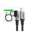 Ugreen Kabel Usb-C Do Us255, 3M, 60W, Kątowy (Czarny) ]] - nr 2
