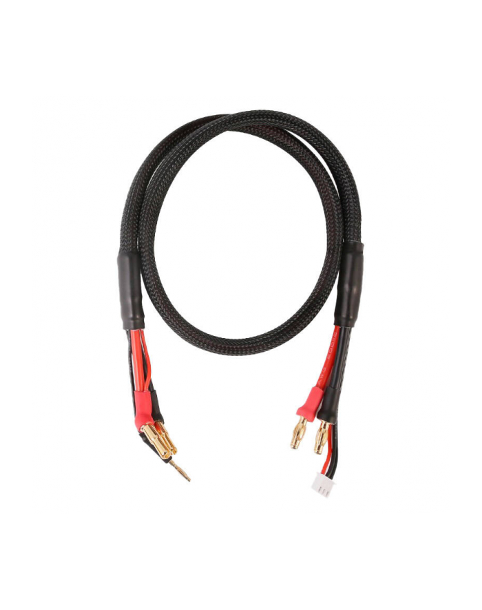 Gensace Przewód Kabel Zasilający Gens Ace 2S: 4MM & 5MM Bullet 65 CM główny