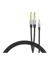 Vention Kabel audio mini jack 3.5mm do 2x 6.35mm męski Barhk 8m - nr 1