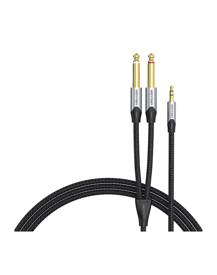 Vention Kabel audio mini jack 3.5mm do 2x 6.35mm męski Barhl 10m główny