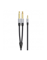 Vention Kabel audio mini jack 3.5mm do 2x 6.35mm męski Barhl 10m - nr 2
