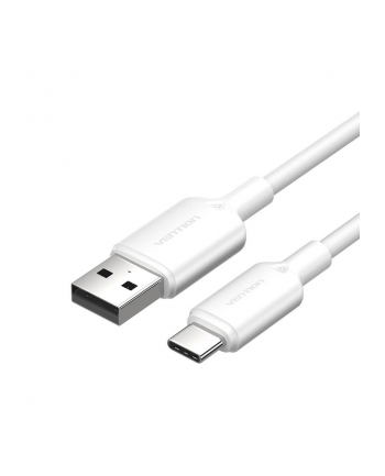 Vention Kabel USB 2.0 A do USB-C 3A CTQWF 1M (biały) (74175)