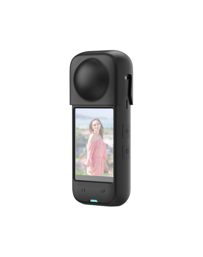 Puluz Silikonowa obudowa ochronna do Insta360 X4 (czarna) główny