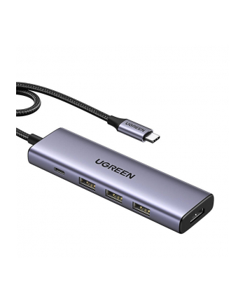 Ugreen Hub Usb C Cm511 Hdmi 4K 60Hz 3X 3 0 5Gbps Pd 100W